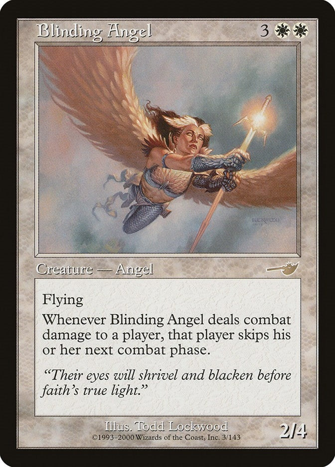Image for Blinding Angel (3) (Nemesis) - Magic: The Gathering