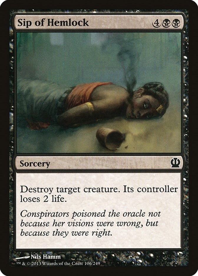 Image for Sip of Hemlock (106) (Theros) - Magic: The Gathering