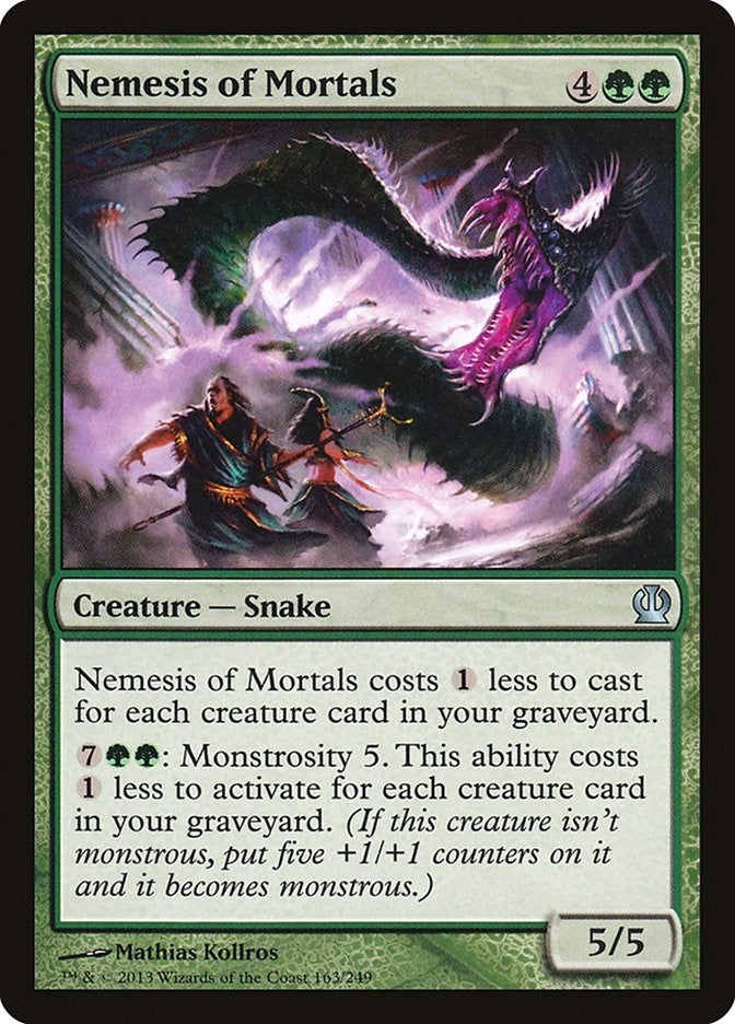 Image for Nemesis of Mortals (163) (Theros) - Magic: The Gathering