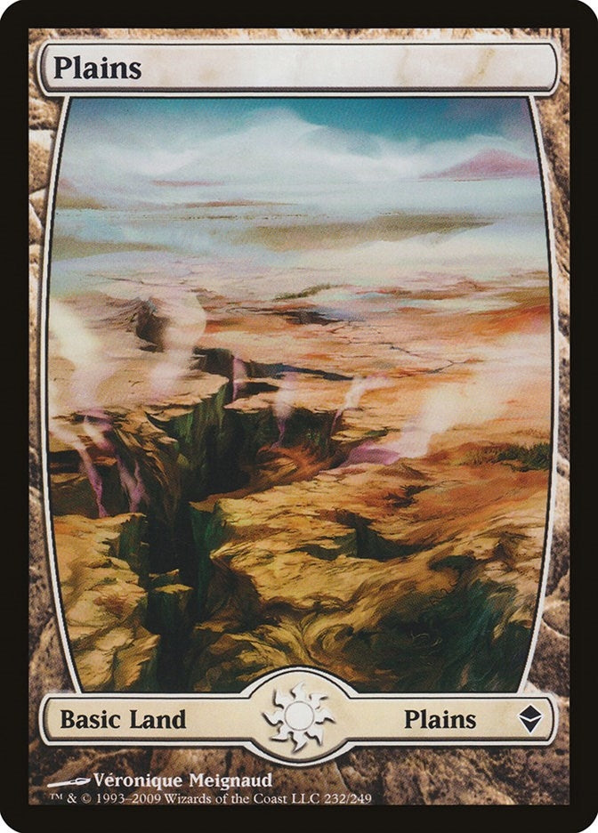Image for Plains (232) - Full Art (232) (Zendikar) - Magic: The Gathering