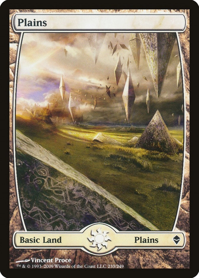 Image for Plains (233) - Full Art (233) (Zendikar) - Magic: The Gathering