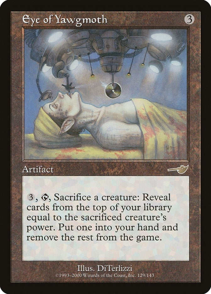 Image for Eye of Yawgmoth (129) (Nemesis) - Magic: The Gathering