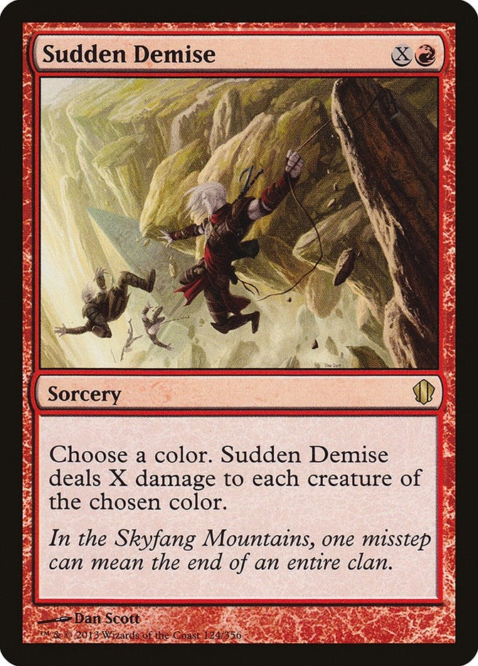 Image for Sudden Demise (124) (Commander 2013) - Magic: The Gathering