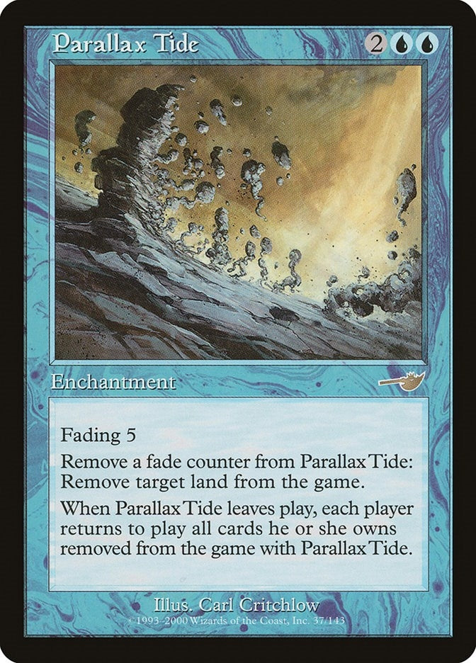 Image for Parallax Tide (37) (Nemesis) - Magic: The Gathering