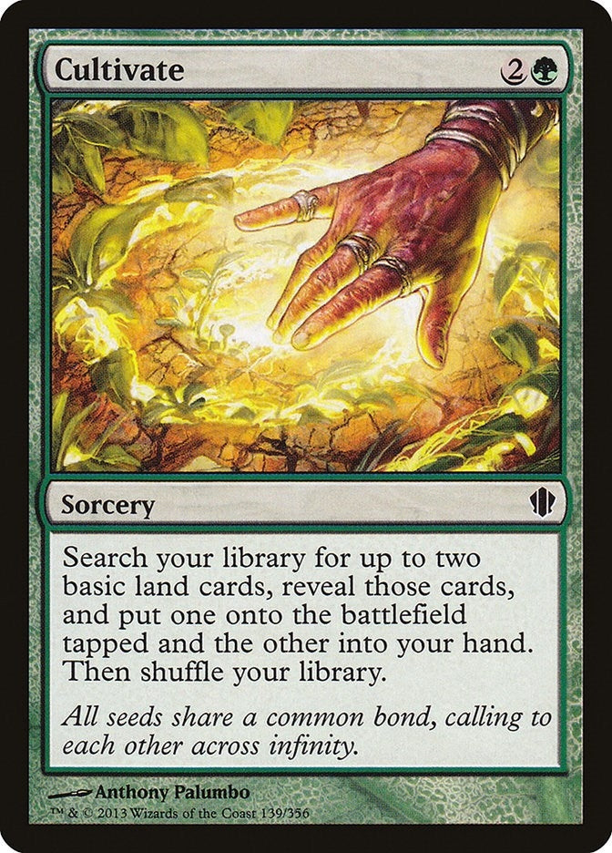 Image for Cultivate (139) (Commander 2013) - Magic: The Gathering