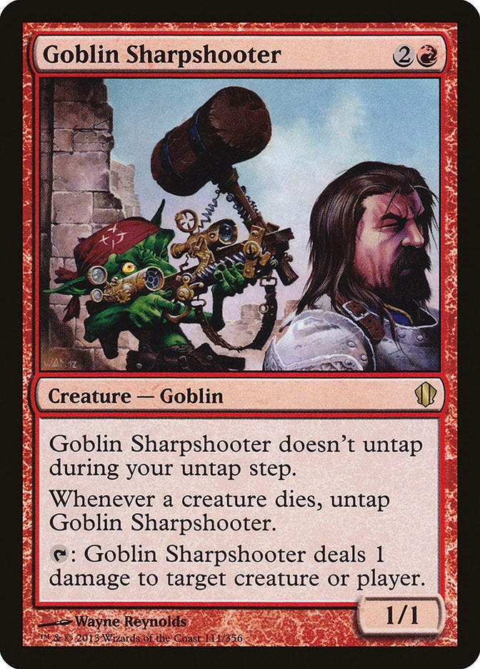 Image for Goblin Sharpshooter (111) (Commander 2013) - Magic: The Gathering
