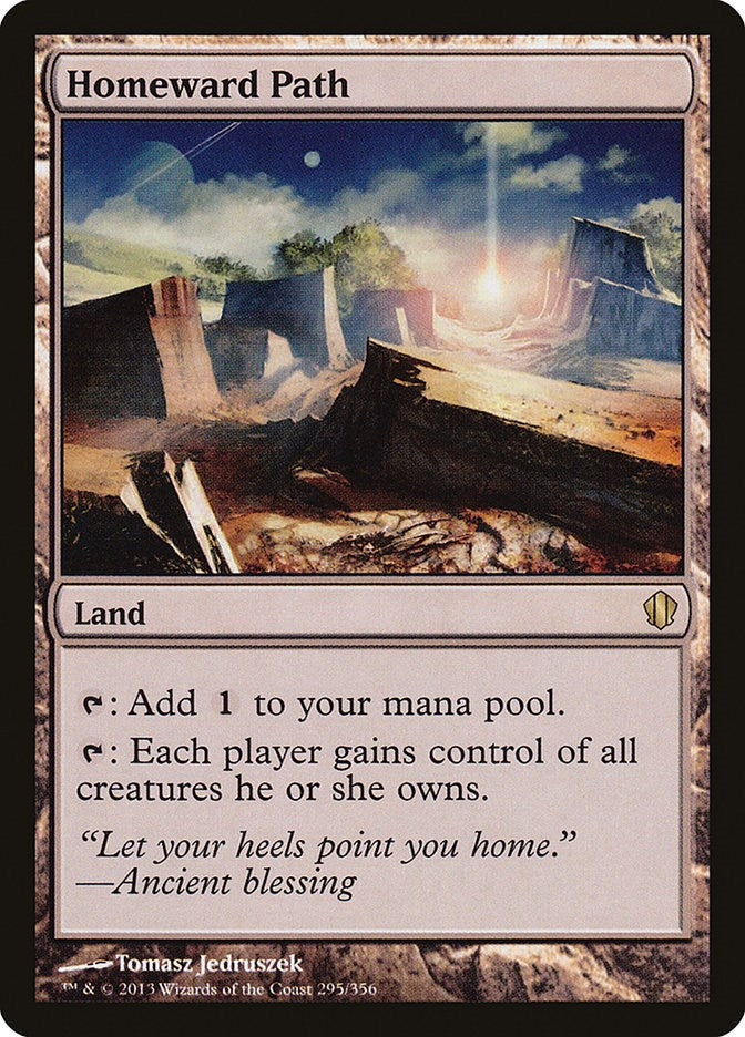 Image for Homeward Path (295) (Commander 2013) - Magic: The Gathering