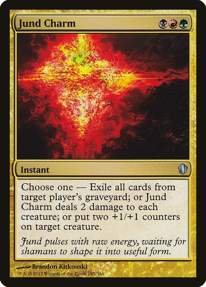 Image for Jund Charm (195) (Commander 2013) - Magic: The Gathering