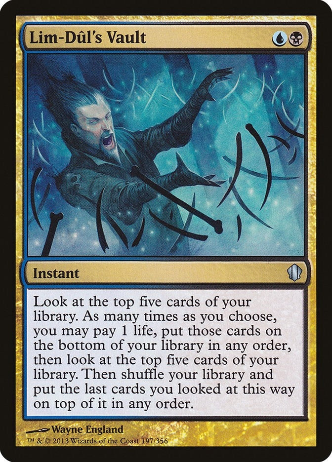 Image for Lim-Dul's Vault (197) (Commander 2013) - Magic: The Gathering