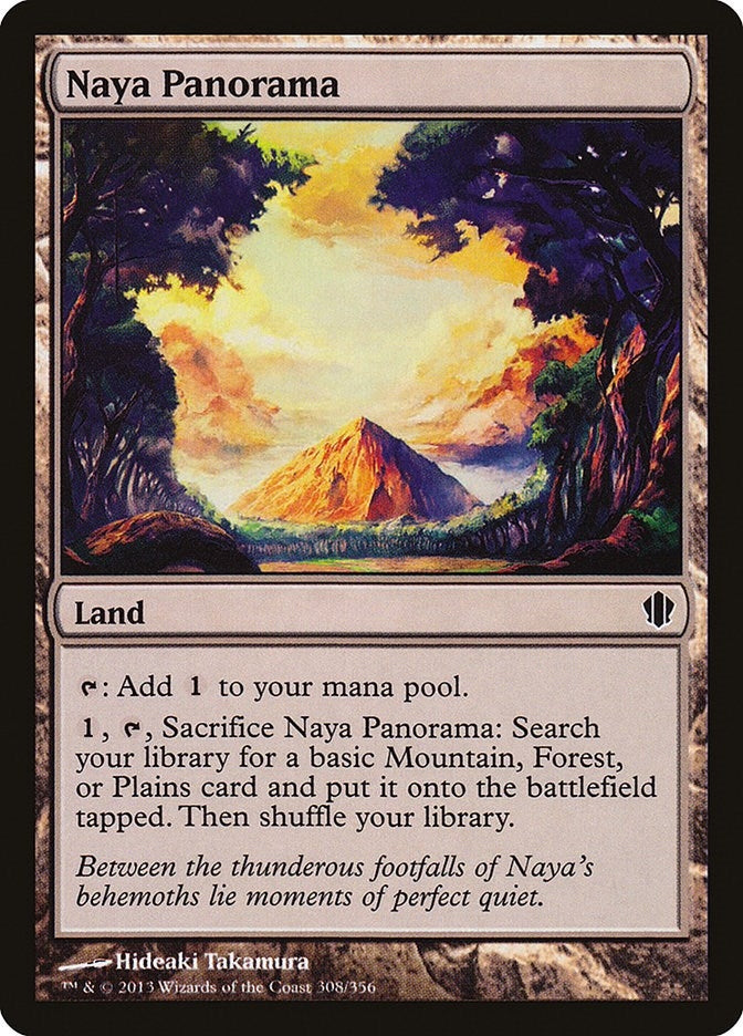 Image for Naya Panorama (308) (Commander 2013) - Magic: The Gathering