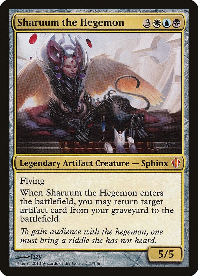 Image for Sharuum the Hegemon (212) (Commander 2013) - Magic: The Gathering