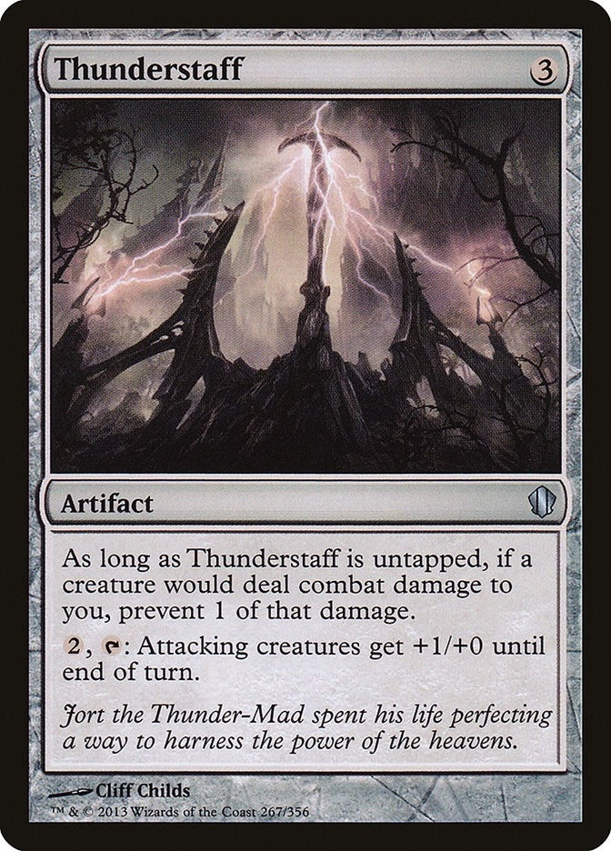 Image for Thunderstaff (267) (Commander 2013) - Magic: The Gathering