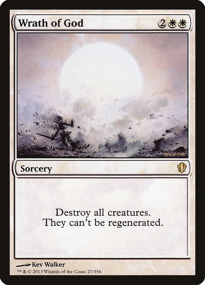 Image for Wrath of God (27) (Commander 2013) - Magic: The Gathering