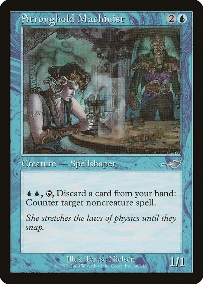 Image for Stronghold Machinist (46) (Nemesis) - Magic: The Gathering