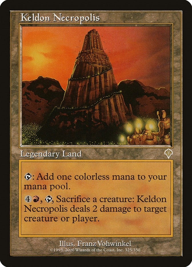 Image for Keldon Necropolis (325) (Invasion) - Magic: The Gathering