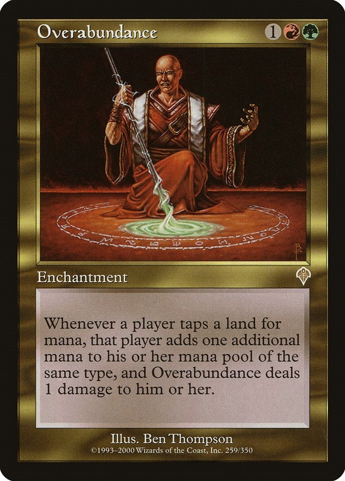 Image for Overabundance (259) (Invasion) - Magic: The Gathering