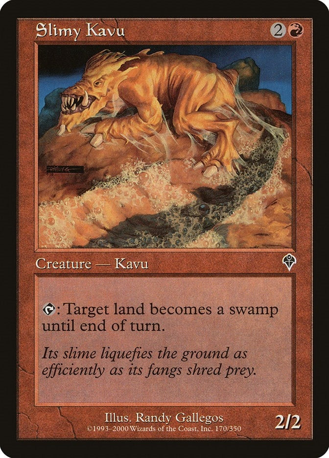 Image for Slimy Kavu (170) (Invasion) - Magic: The Gathering