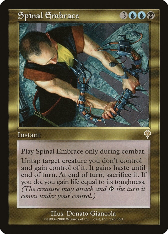 Image for Spinal Embrace (276) (Invasion) - Magic: The Gathering