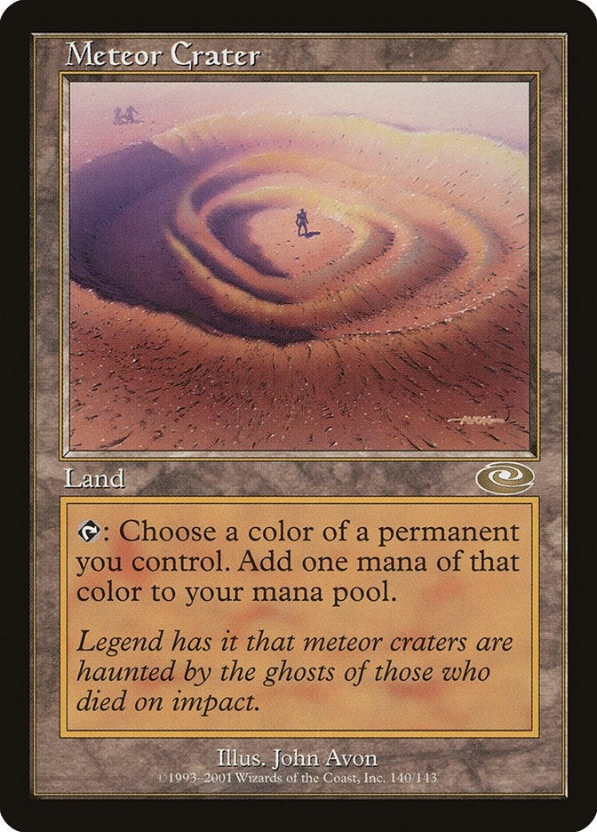 Image for Meteor Crater (140) (Planeshift) - Magic: The Gathering