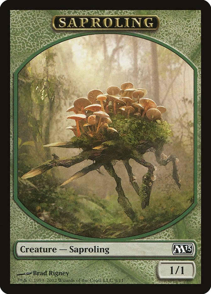 Image for Saproling Token (9) (Magic 2013 (M13)) - Magic: The Gathering