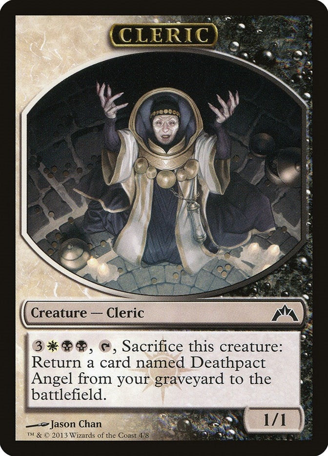 Image for Cleric Token (4) (Gatecrash) - Magic: The Gathering