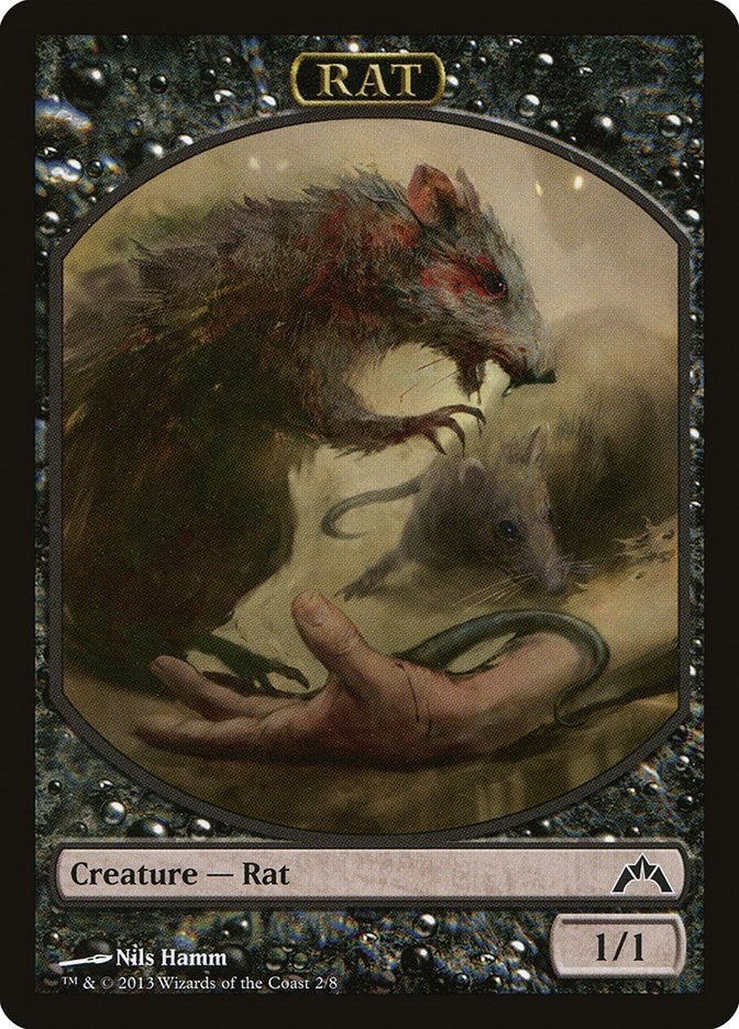 Image for Rat Token (2) (Gatecrash) - Magic: The Gathering
