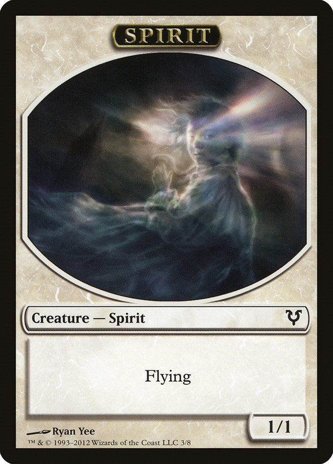 Image for Spirit Token (3) (3) (Avacyn Restored) - Magic: The Gathering