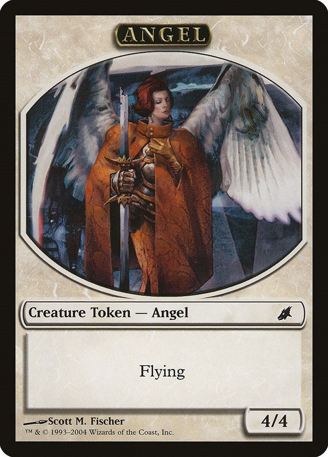 Image for Angel Token (Magic Player Rewards) - Magic: The Gathering