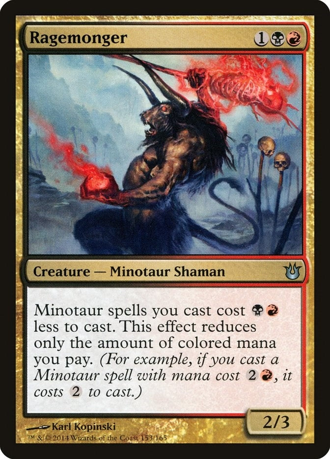 Image for Ragemonger (153) (Born of the Gods) - Magic: The Gathering