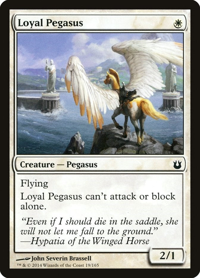 Image for Loyal Pegasus (19) (Born of the Gods) - Magic: The Gathering
