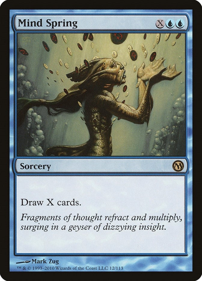 Image for Mind Spring (12) (Duels of the Planeswalkers) - Magic: The Gathering