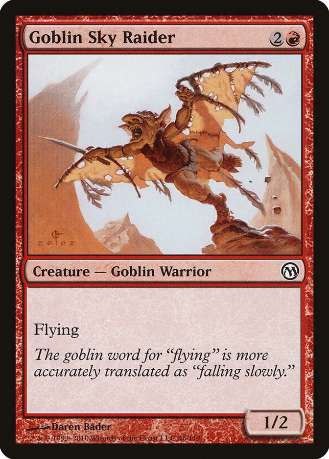 Image for Goblin Sky Raider (46) (Duels of the Planeswalkers) - Magic: The Gathering