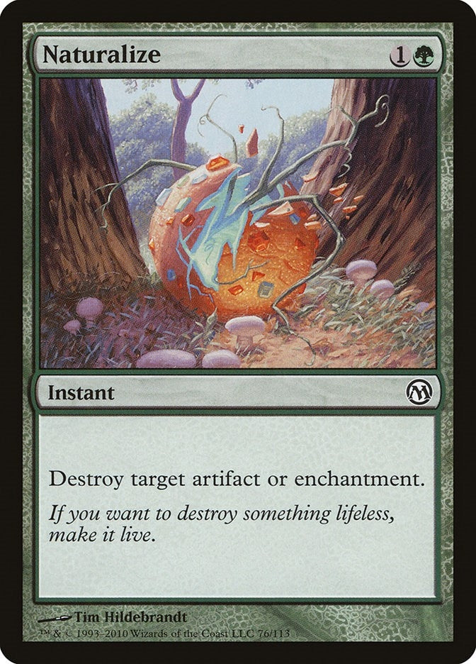 Image for Naturalize (76) (Duels of the Planeswalkers) - Magic: The Gathering