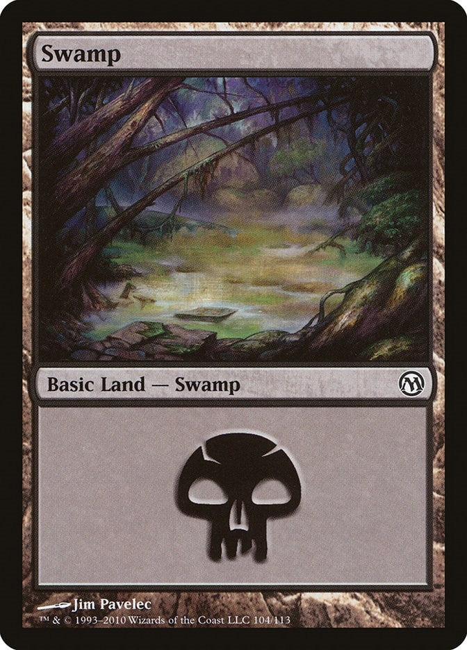 Image for Swamp (104) (104) (Duels of the Planeswalkers) - Magic: The Gathering