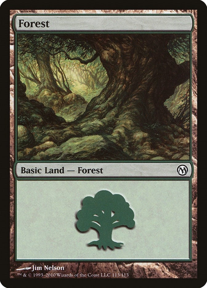 Image for Forest (113) (113) (Duels of the Planeswalkers) - Magic: The Gathering
