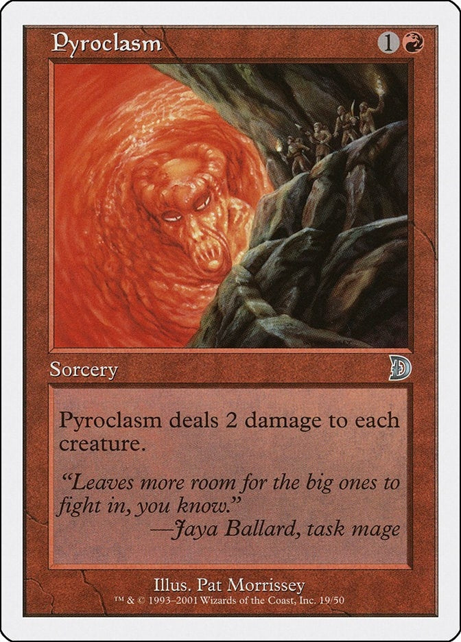 Image for Pyroclasm (19) (Deckmasters Garfield vs Finkel) - Magic: The Gathering