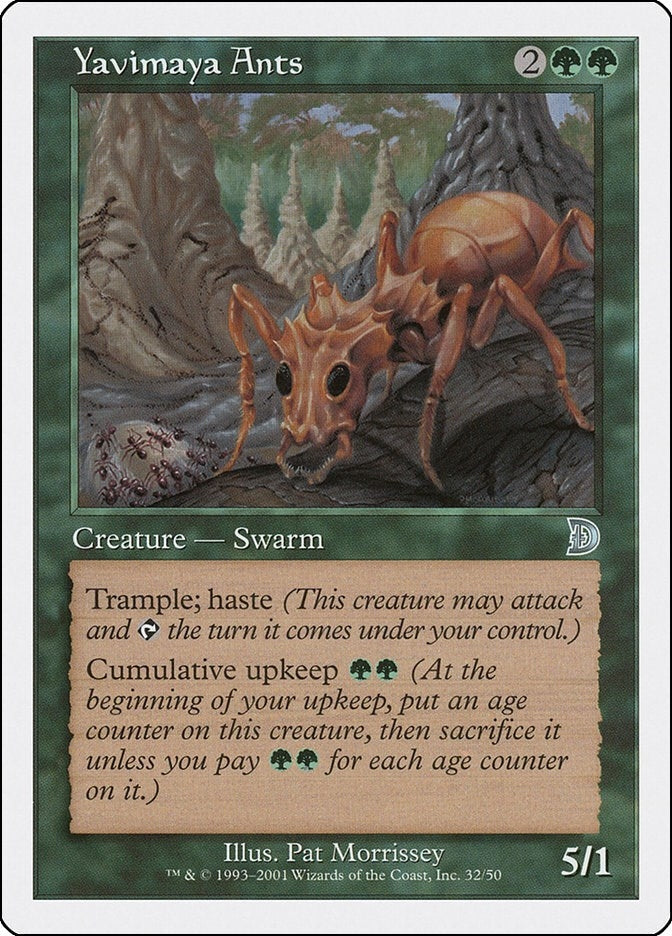 Image for Yavimaya Ants (32) (Deckmasters Garfield vs Finkel) - Magic: The Gathering