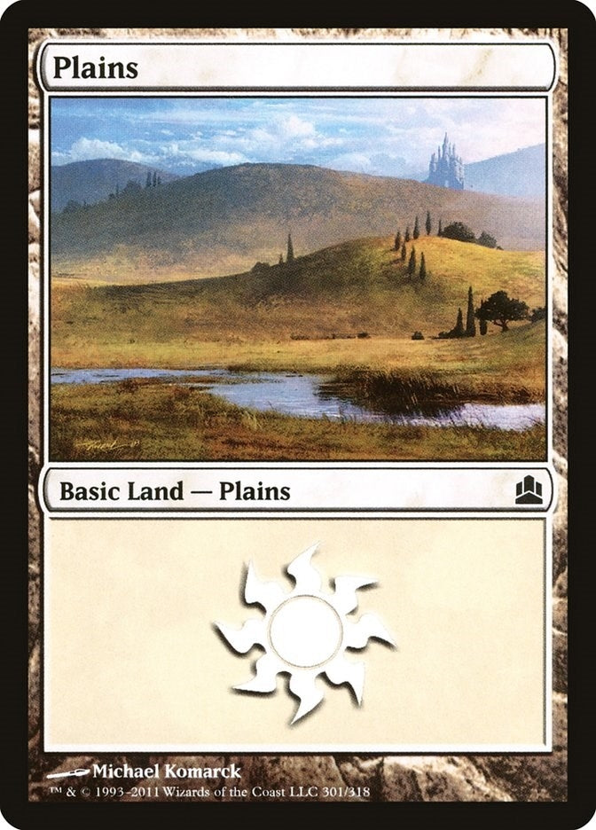 Image for Plains (301) (301) (Commander) - Magic: The Gathering