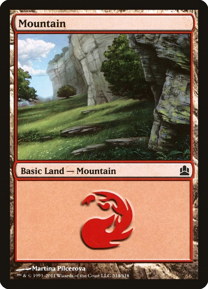 Image for Mountain (314) (314) (Commander) - Magic: The Gathering