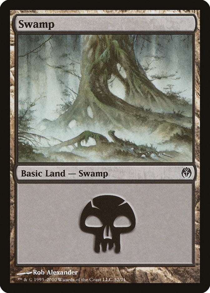 Image for Swamp (32) (32) (Duel Decks: Phyrexia vs. the Coalition) - Magic: The Gathering