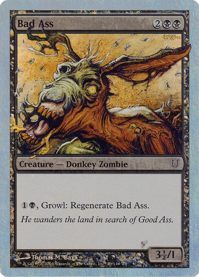 Image for Bad Ass (Alternate Foil) (49) (Unhinged) - Magic: The Gathering