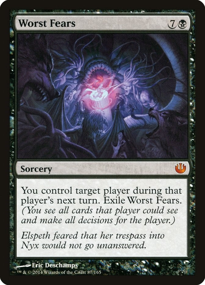 Image for Worst Fears (87) (Journey Into Nyx) - Magic: The Gathering