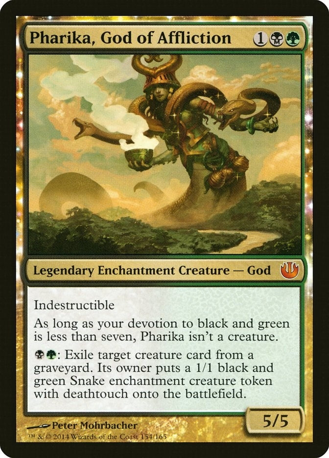 Image for Pharika, God of Affliction (154) (Journey Into Nyx) - Magic: The Gathering