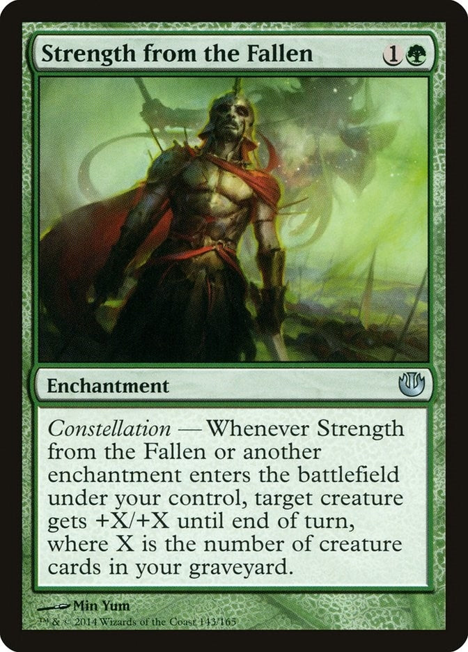 Image for Strength from the Fallen (143) (Journey Into Nyx) - Magic: The Gathering