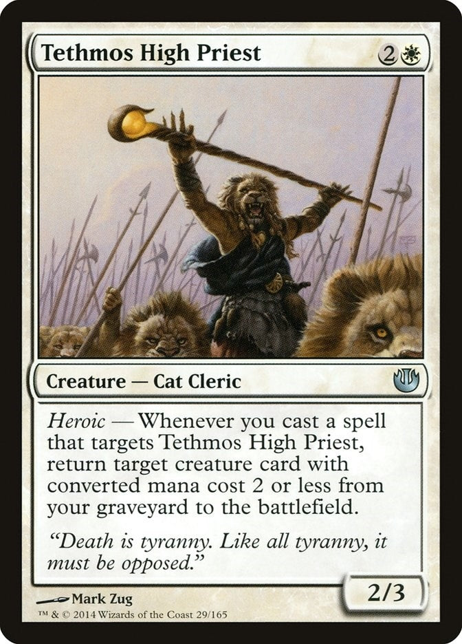 Image for Tethmos High Priest (29) (Journey Into Nyx) - Magic: The Gathering