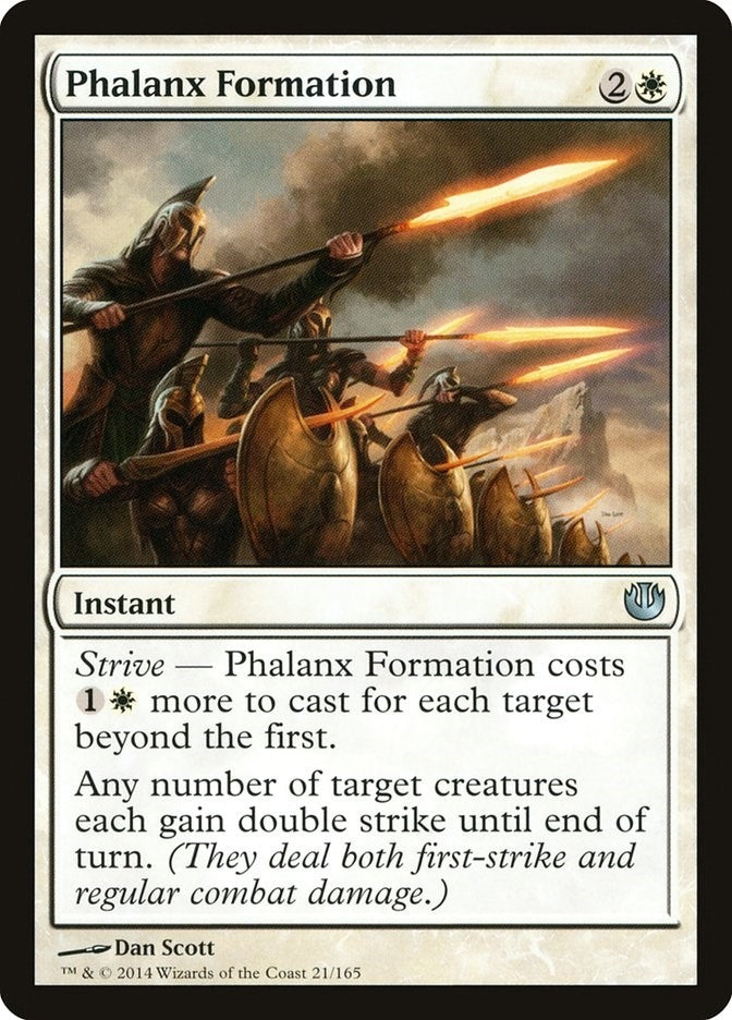 Image for Phalanx Formation (21) (Journey Into Nyx) - Magic: The Gathering