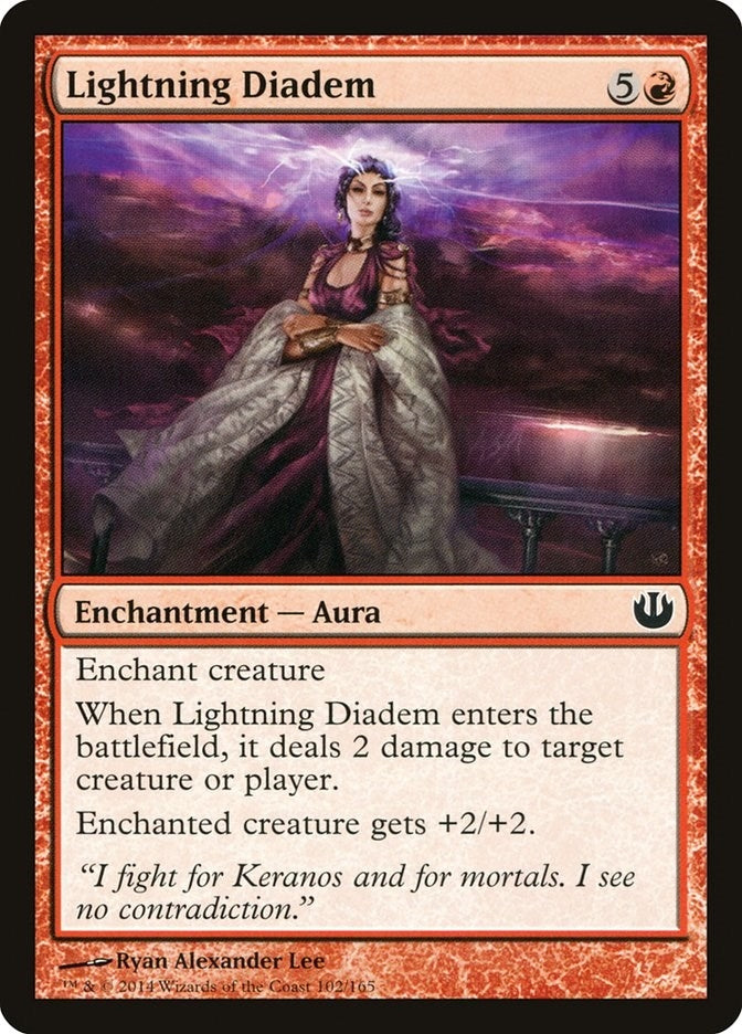 Image for Lightning Diadem (102) (Journey Into Nyx) - Magic: The Gathering