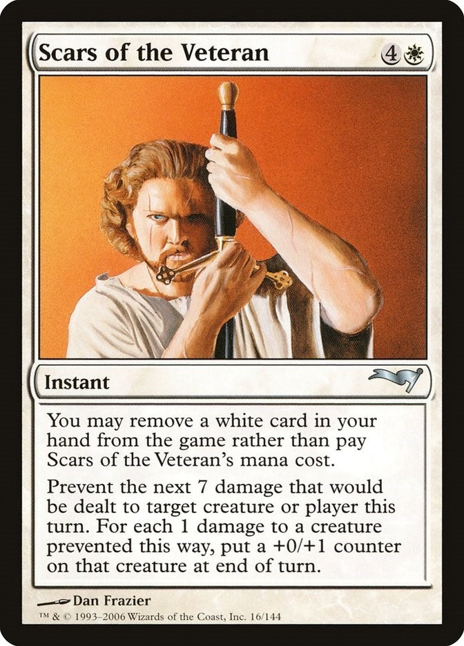 Image for Scars of the Veteran (16) (Coldsnap Theme Deck Reprints) - Magic: The Gathering