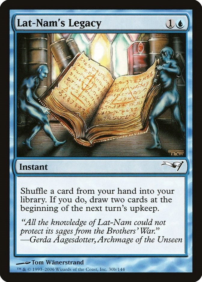 Image for Lat-Nam's Legacy (30b) (Coldsnap Theme Deck Reprints) - Magic: The Gathering
