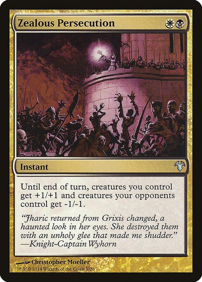 Image for Zealous Persecution (9) (Magic Modern Event Deck) - Magic: The Gathering